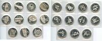 M440 - Silbermedaillen 11 Stück Lot Fussball WM in Deutschland Original -