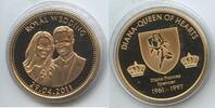 Medaille GY1023 - Hochzeit Catherine Middleton und Prinz William -