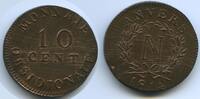 Belgien - Frankreich Antwerpen Siege Coinage 10 Centimes GS300 - Siége d´Anvers -