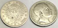 2 Lire Silber 1906 R Italien Königreich G12513 - SEHR RAR Jahr Vittorio Emanuele III. 1900-1946 Italy Italia Sehr schön