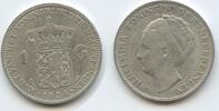 1 Gulden G13484 - Netherlands KM#161.1 Silver Wilhelmina I. Niederlande -