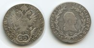 Österreich Böhmen Prag 20 Kreuzer M#3082 - Franz II.1792-1835