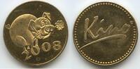 Österreich Glücksbringer Glücksmünze Neujahrsmünze L2292 - Kino - Glücksferkel, Glücksschwein mit Glücksklee -