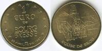 Frankreich 1 Euro Medaille G13360 - Bourg en Bresse 1997 - Eglise de brou France -