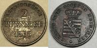 Sachsen-Meiningen 2 Pfennig G14329 - Georg II. 1866-1914 -