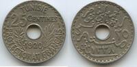 Tunesien 25 Centimes G1442 - Muhammad al-Nasir Bey 1906-1922 Tunisia -