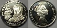 50 Dollars 1990 Cook Inseln G0488 - Sir Francis Drake - 500 Years of America 1492-1992 Cook Islands Unzirkuiert