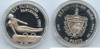 Kuba 10 Pesos M#5007 - Olympiade Barcelona "Barren" Cuba -