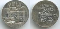 Österreich Linz Silbermedaille GX1015 - Linz Landeshauptstadt von Oberösterreich ein Bundesland mit Zukunft -