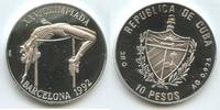 Kuba 10 Pesos M#2016 - Olympiade Barcelona Hochsprung Cuba -