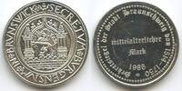 Deutschland Medaille GX597 - - Mittelalterlicher Mark - Siegel der Stadt Braunschweig -