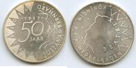 50 Gulden 1984 Niederlande GS789 - 50th Anniversary of the Wedding of Queen Juliana Netherlands Fast Unzirkuliert, leicht angelaufen