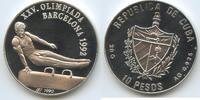 Kuba 10 Pesos M#7220 - Olympiade Barcelona Barren Cuba -