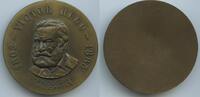 Frankreich Bronzemedaille einseitig M#0090 - Victor Hugo 1802-1885 Cercle Du Bibliophile -