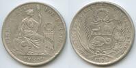 Peru Un Sol de Oro GS739 - Seated Liberty -