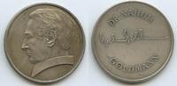 Deutschland - Israel Bronzemedaille versilbert GY628 - Dr.Nahum Goldmann - Leiter der Zionistischen Vereinigung in Deutschland -