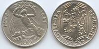 Tschechoslowakei 100 Korun G0582 - Czechoslovakia 30th Independence 1918-1948 -
