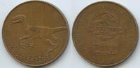 Jurassic Park The Lost World Medaille M#7437 - Velociraptor Dinosaurier Tetley Dino -