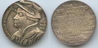 Schweiz Eidgenossenschaft Religiöse Silbermedaille GX1013 - 450 Jahre Reformation - Ulrich Zwingli 1484-1531 -