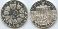 Österreich 2.Republik 1945-2001 50 Schilling G0036 - 50 Jahre Republik Parlament Wien Austria -