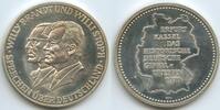 Deutschland Bundesrepublik Erfurt Kassel Große Silbermedaille GN1207 - Das historische deutsche Gipfeltreffen - Willy Brandt & Willi Stoph -