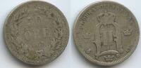 Schweden 50 Öre G2041 - Oskar II. 1872-1907 Svergie Sweden -