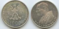 Polen 1000 Zlotych H0481 - Papstbesuch Johannes Paul II. - Visit of Pope John Paul II. Poland -