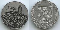 Deutschland Bundesrepublik Thüringen Medaille 700 Jähriges Jubiläum G4305 - Bad Blankenburg /Thür. Burg Greifenstein -