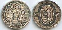 Indien Hinduismus Tempeltoken Silbermedaille M#6245 - Ganesha - Hindu - India -