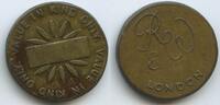 Großbritannien United Kingdom Wertmarke Jeton Token M#7094 - R&W London Value in kind only -