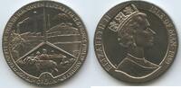 Insel Man - Isle of Man One Crown GS180 - To Commemorate the Visit of H.M. Queen Elizabeth II & Prince of Philip -