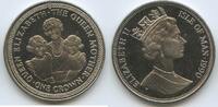 Insel Man - Isle of Man One Crown GS137 - 85th Anniversary of the Birth of the Queen Mother - Elizabeth II. -
