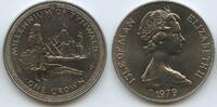 Insel Man - Isle of Man One Crown GS966 - Millennium of Tynwald Sail-Ship - Elizabeth II. -