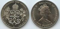 Guernsey Two Pounds GS108 - The Queen Mother's 90th Birthday - Queen Elizabeth II. -