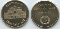 Deutsche Demokratische Republik Medaille GY360 - Semperoper Theaterplatz Dresden Sachsen -