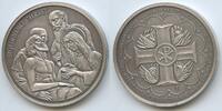 Christentum Religiöse Medaille PA075 - Trauer um Christus - Mourning Christ -