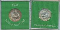 Malta 2 Pounds Silber GS589 - Fishing Boat World Food Day FAO -