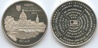 Bundesrepublik Deutschland Niedersachsen Silbermedaille M#7154 - WM74 - Hannover Stadt der Fussballweltmeisterschaft - Rathaus -