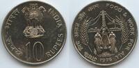Indien 10 Rupees M#1006 - FAO Food and Work For All F.A.O. India -