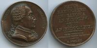 Deutsches Reich Sachsen Bronzemedaille M#5631 - Theotimus Gellertus Brandt Baron -
