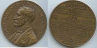 Frankreich Paris Große Bronzemedaille GX661 - Eröffnung der Weltausstellung durch Präsident Marie François Sadi Carnot -