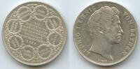 Bayern Königreich München Geschichtsdoppeltaler (2 Thaler, 3½ Gulden) GB1221 - RAR Ludwig I. 1825-1848 Reapportionment of Bavaria -