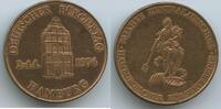 Deutschland Bundesrepublik Hamburg Bronzemedaille GY045 - Hamburg Deutscher Bürgertag 90 Jahre Zentralausschuss -