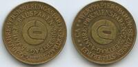 Österreich Werbemedaille, Bronzemedaille M588 - Werbemarke CA Bank Bausparen, Versicherungssparen, Wertpapiersparen... -
