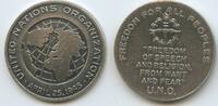 Vereinte Nationen Medaille M#7498 - Freedom for All Peoples UNO - United Nations Organization -
