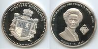 Großbritannien Great Britain Medaille versilbert GY1075 - Princess Anne's 50th Birthday August 15, 2010 United Kingdom -