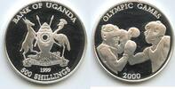 Uganda 500 Shilling Silber G2014 - Sommer Olympics 2000 Sydney Boxing -