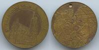 Österreich Medaille nd. GX379 - Stephansdom Wien 1147 - Geburt Christi Weihnachten Sehr schön, Lochversuch