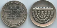 Israel Silbermedaille M#5601 - The Israel Museum Jerusalem - Tiberius Menorah Lamp -