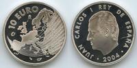 Spanien 10 Euro Silber PA262 - Enlargement of the European Spain Juan Carlos I. -
